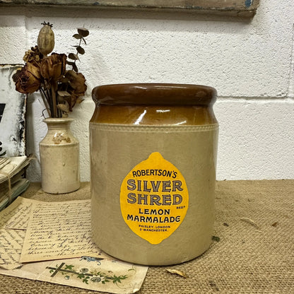 Stoneware Utensils Pot, Vase Silver Shred - The Blind Mole
