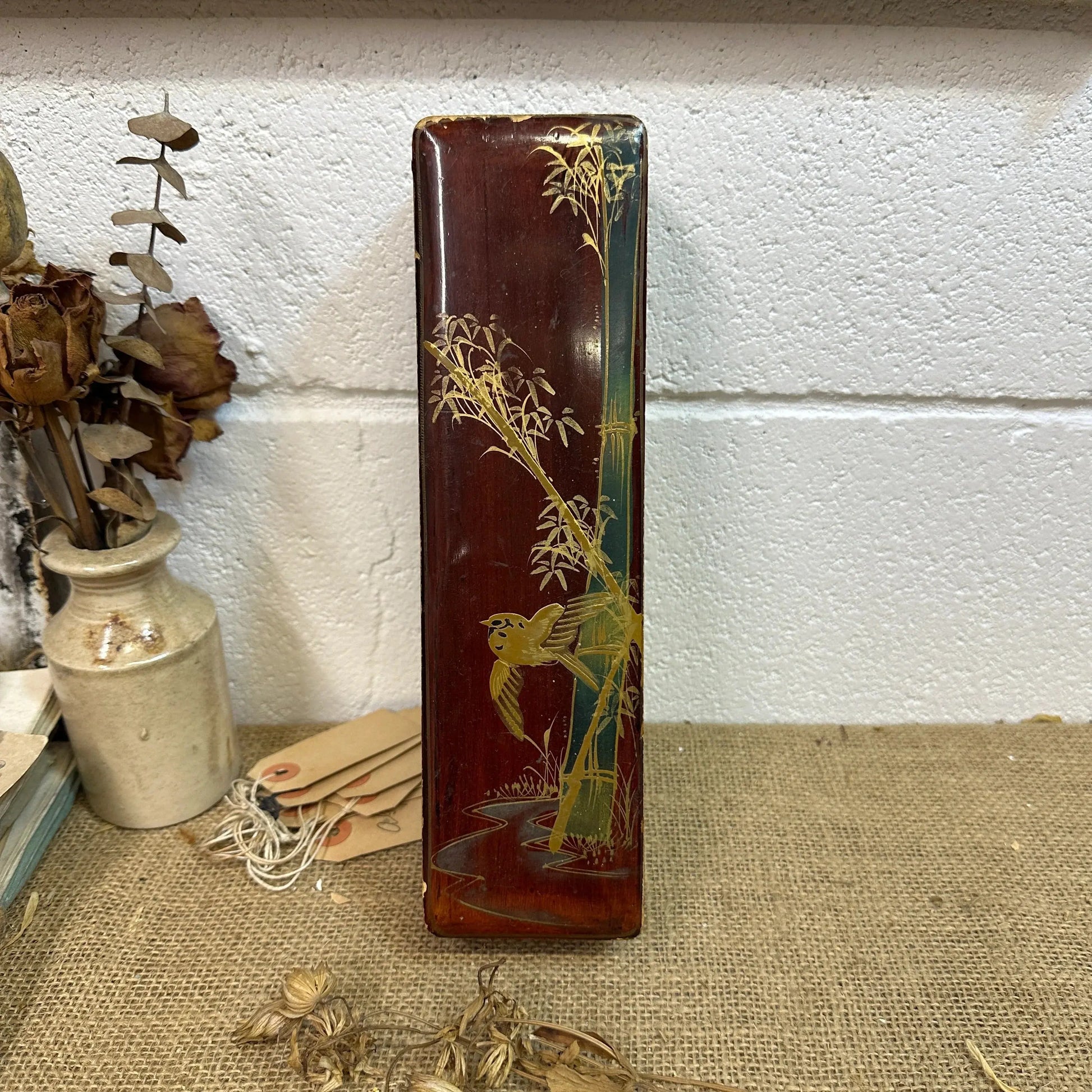 Red Oriental Keepsake Jewellery Box - The Blind Mole