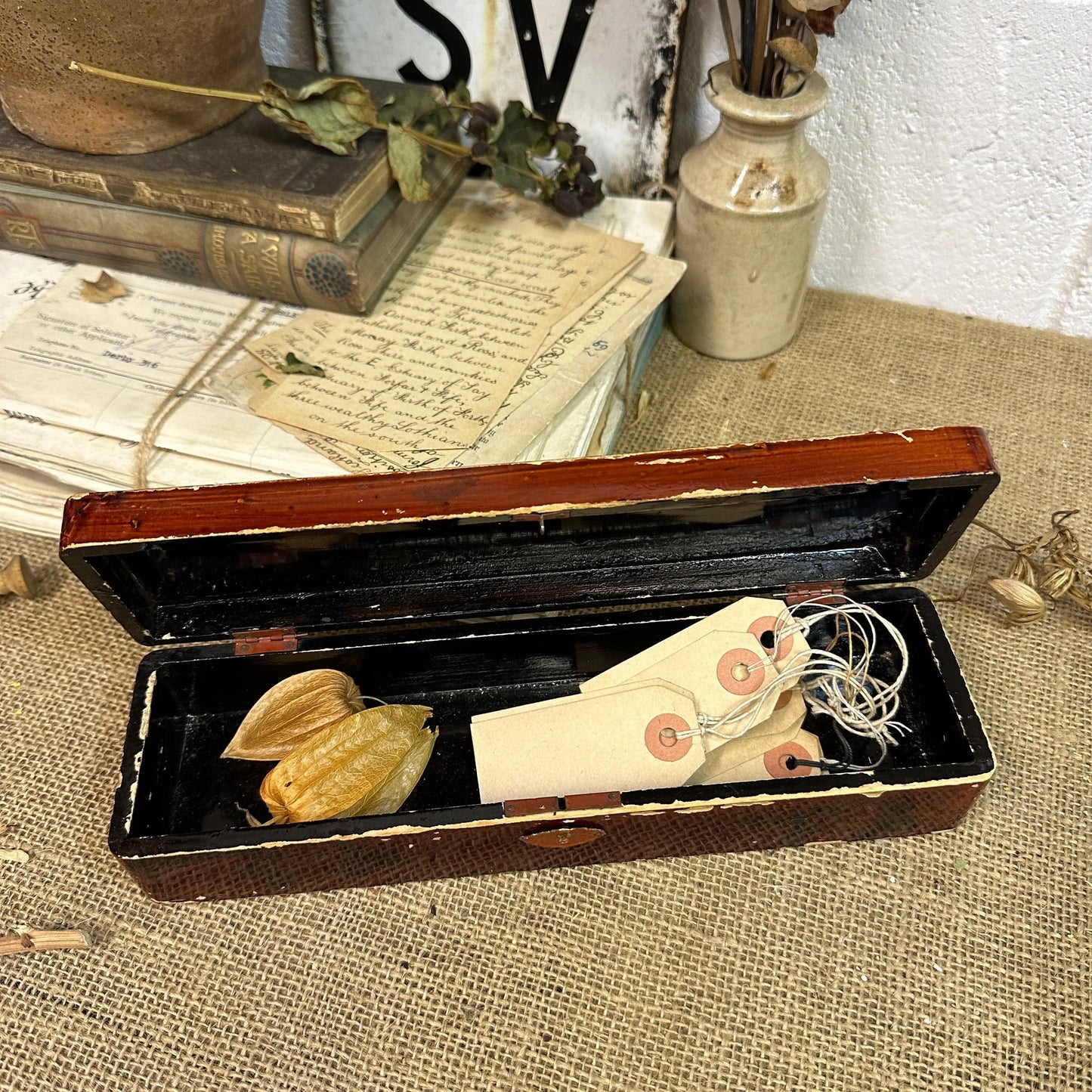 Red Oriental Keepsake Jewellery Box - The Blind Mole