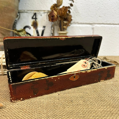 Red Oriental Keepsake Jewellery Box - The Blind Mole