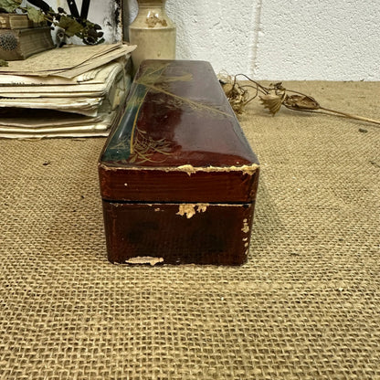 Red Oriental Keepsake Jewellery Box - The Blind Mole