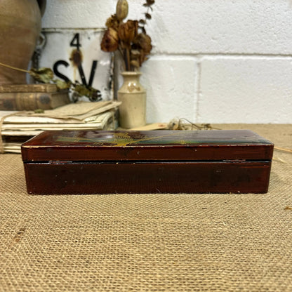 Red Oriental Keepsake Jewellery Box - The Blind Mole