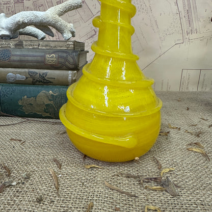 Handblown Mid Century Glass Decanter