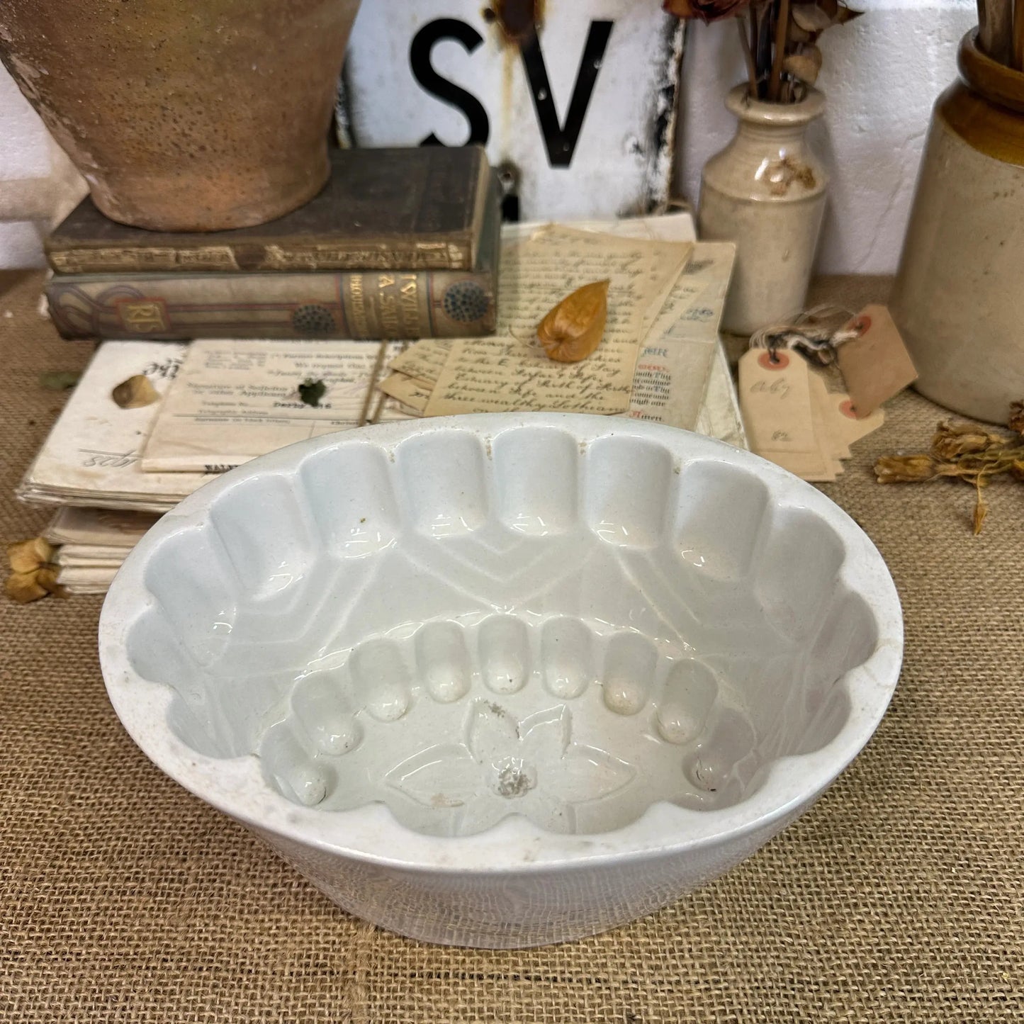 Victorian Jelly Pudding Mould - The Blind Mole