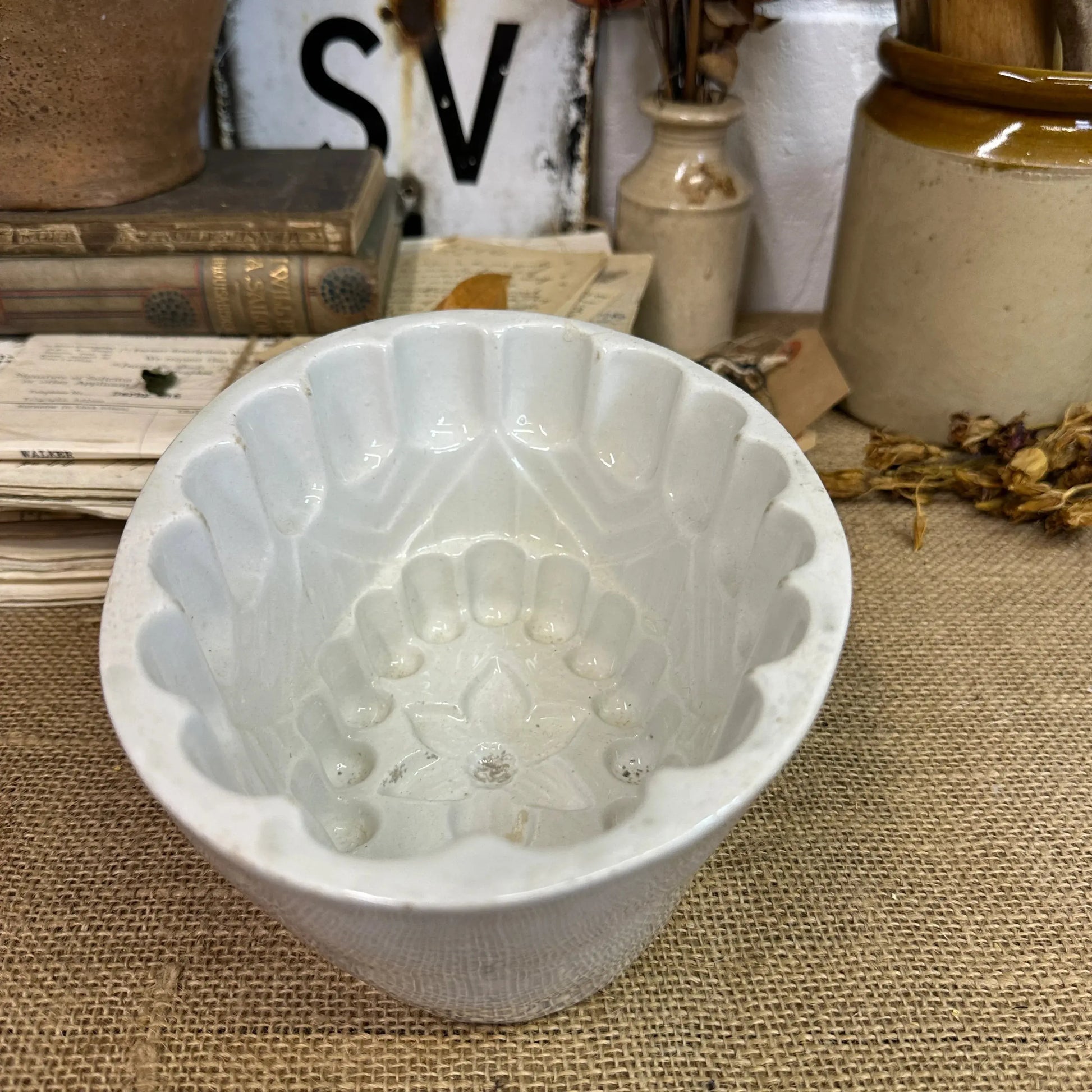 Victorian Jelly Pudding Mould - The Blind Mole