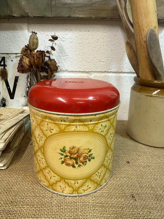 Vintage Worcester Ware Biscuit Tin