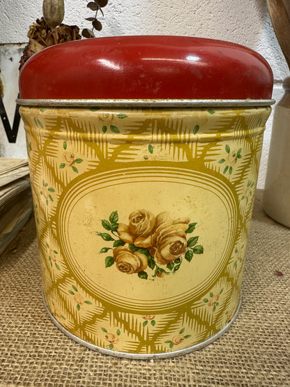 Vintage Worcester Ware Biscuit Tin