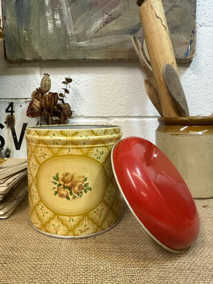 Vintage Worcester Ware Biscuit Tin