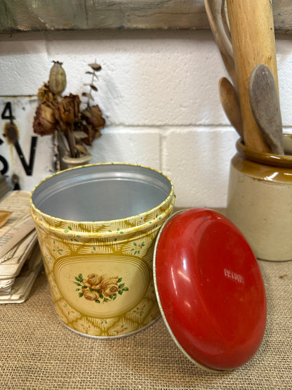 Vintage Worcester Ware Biscuit Tin