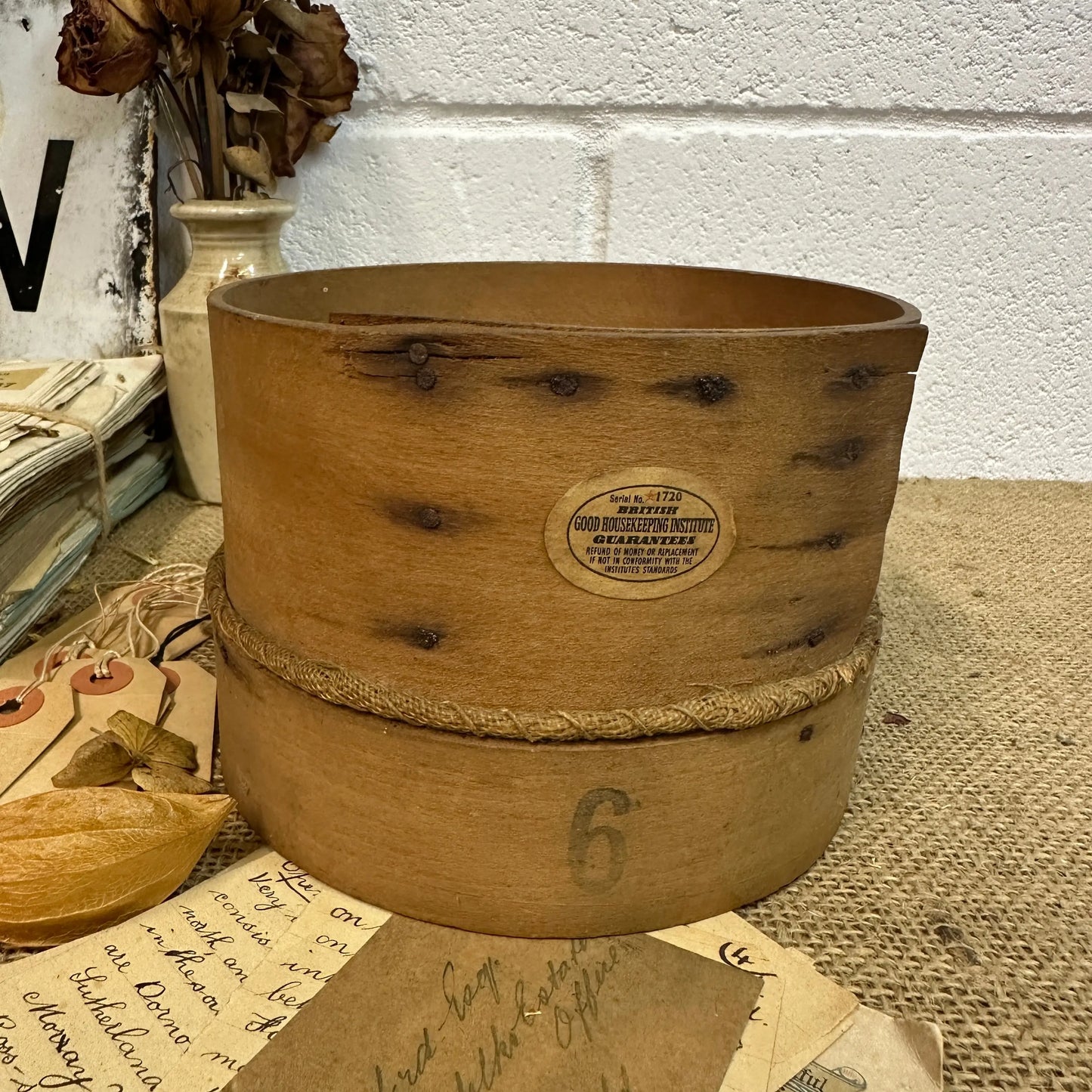 Bentwood Flour Strainer Sieve The Blind Mole