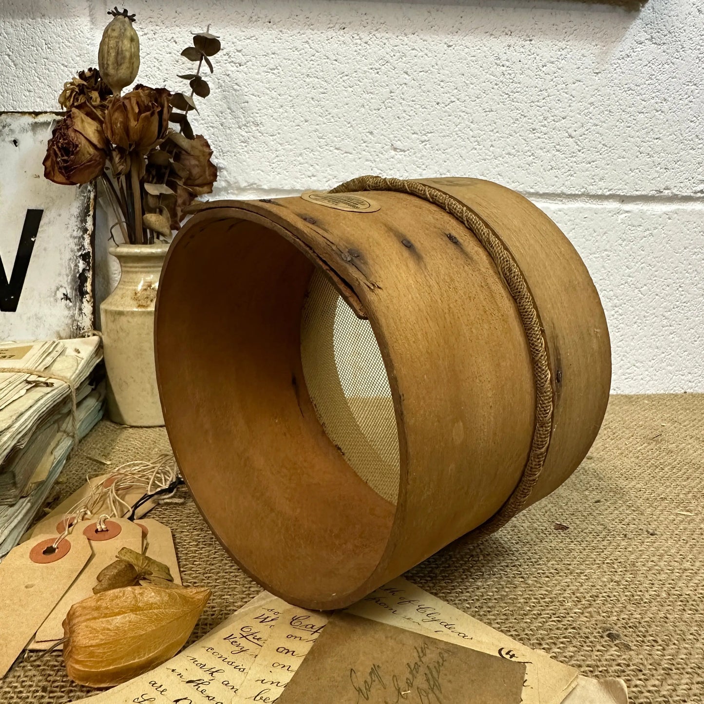 Bentwood Flour Strainer Sieve The Blind Mole