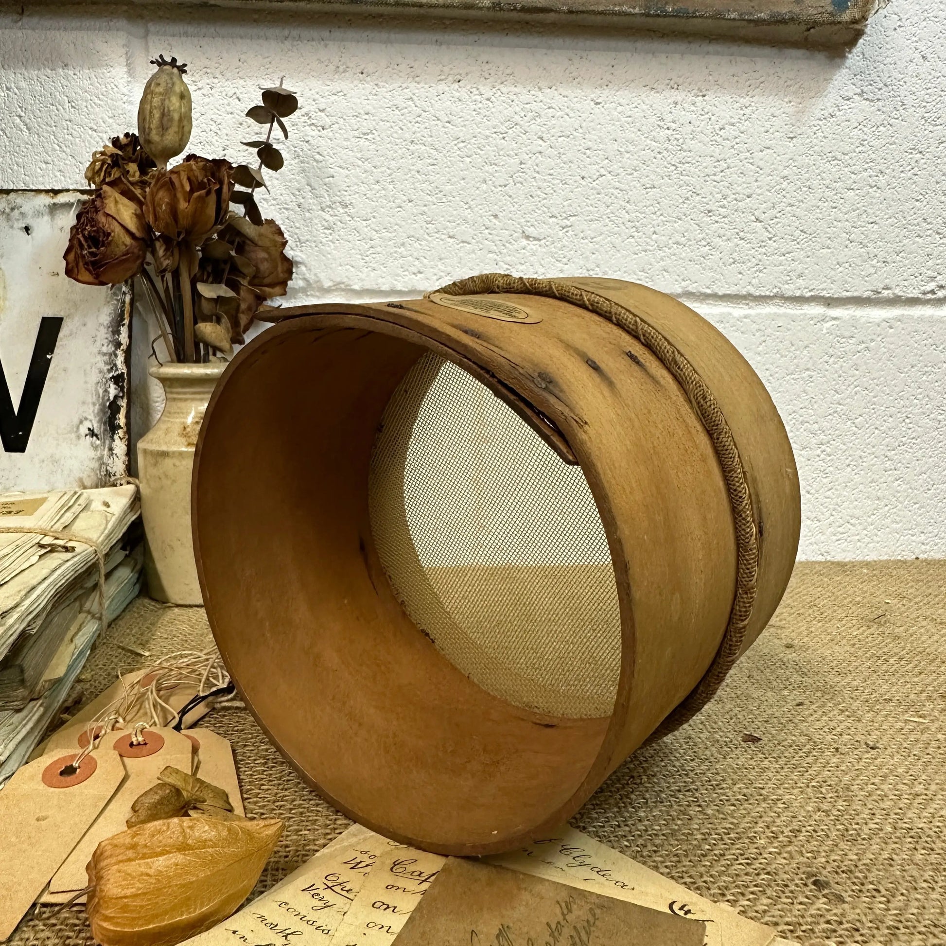 Bentwood Flour Strainer Sieve The Blind Mole