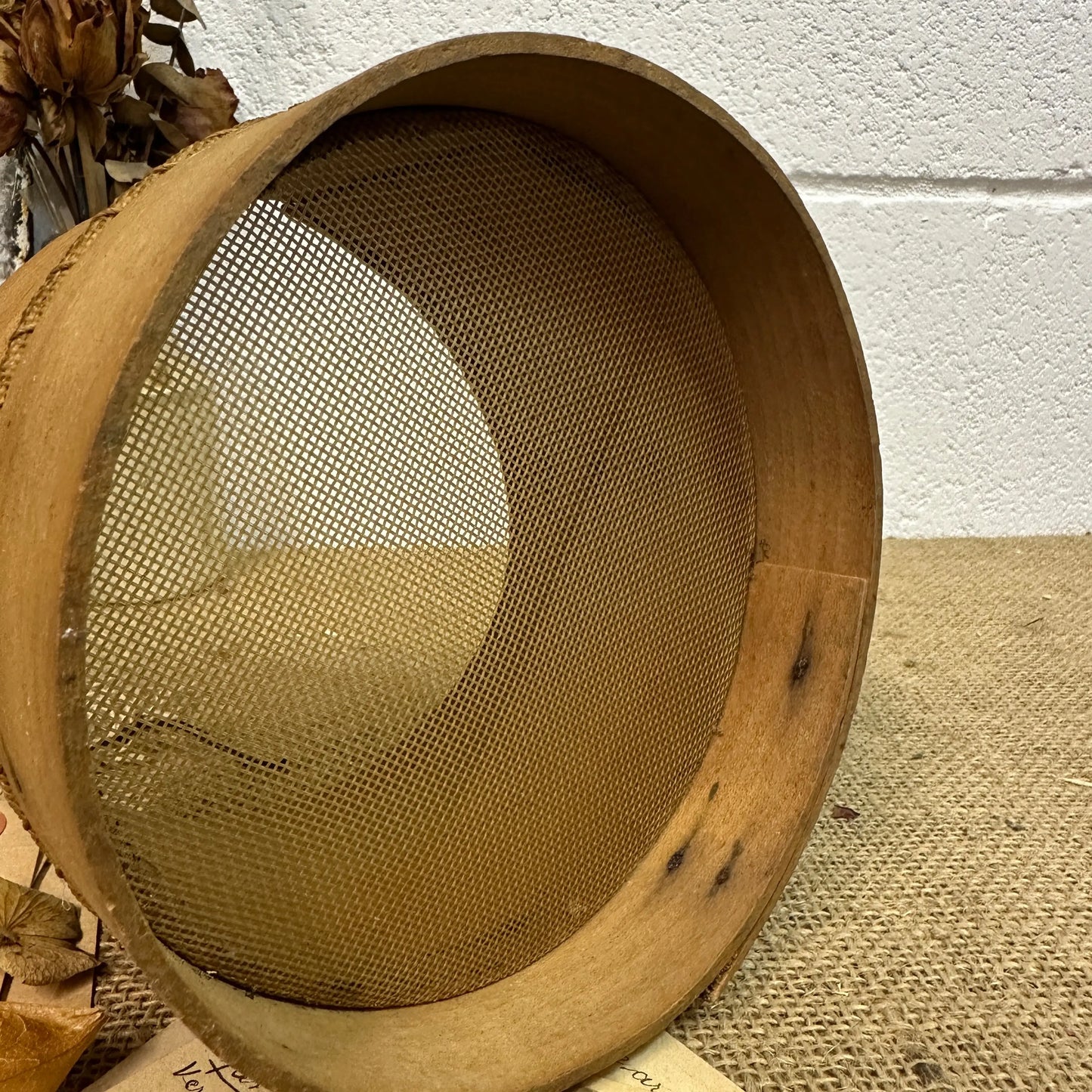 Bentwood Flour Strainer Sieve The Blind Mole