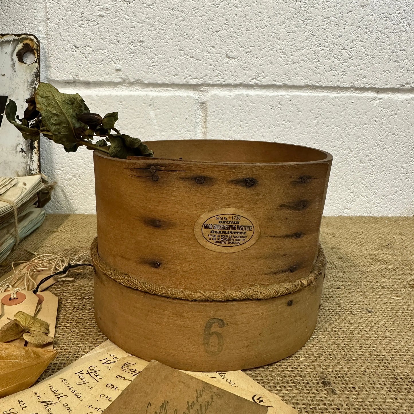 Bentwood Flour Strainer Sieve The Blind Mole