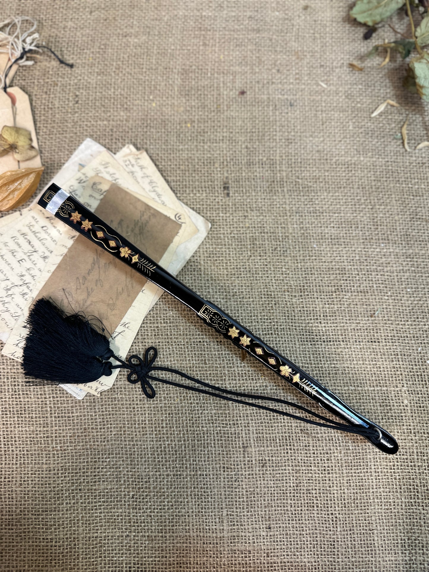 Oriental Japanese Folding Fan, Sensu