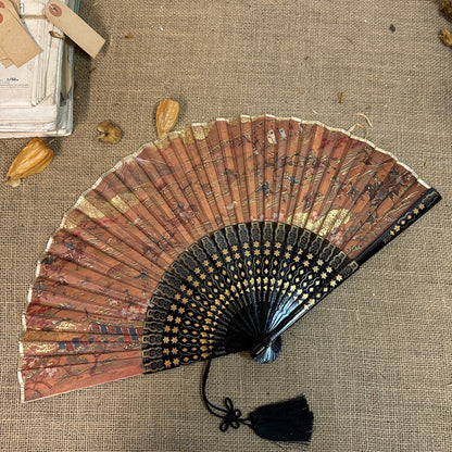 Oriental Japanese Folding Fan, Sensu