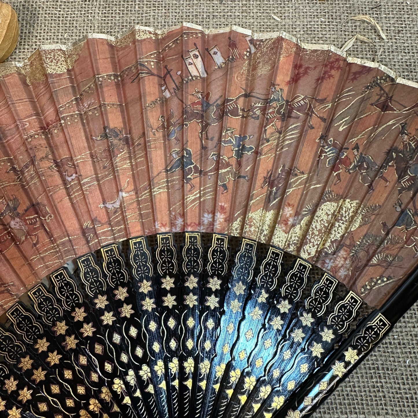Oriental Japanese Folding Fan, Sensu