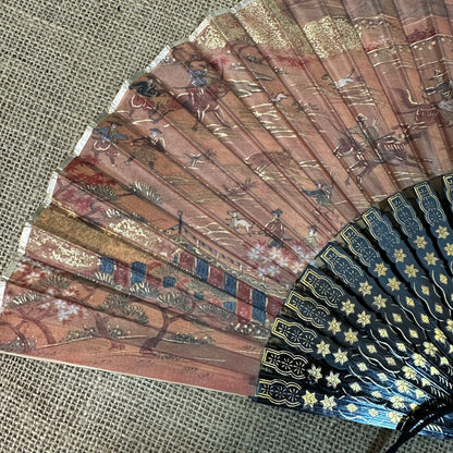Oriental Japanese Folding Fan, Sensu