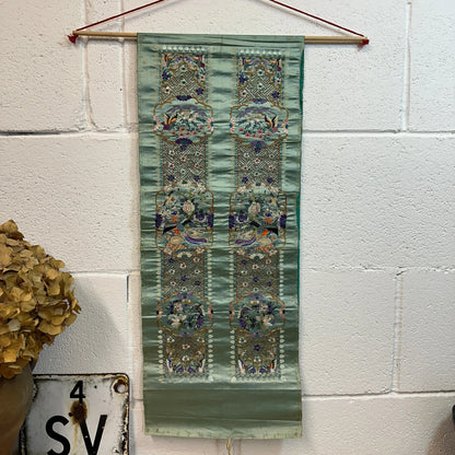 Chinese Embroidered Silk Sleeve Band - The Blind Mole