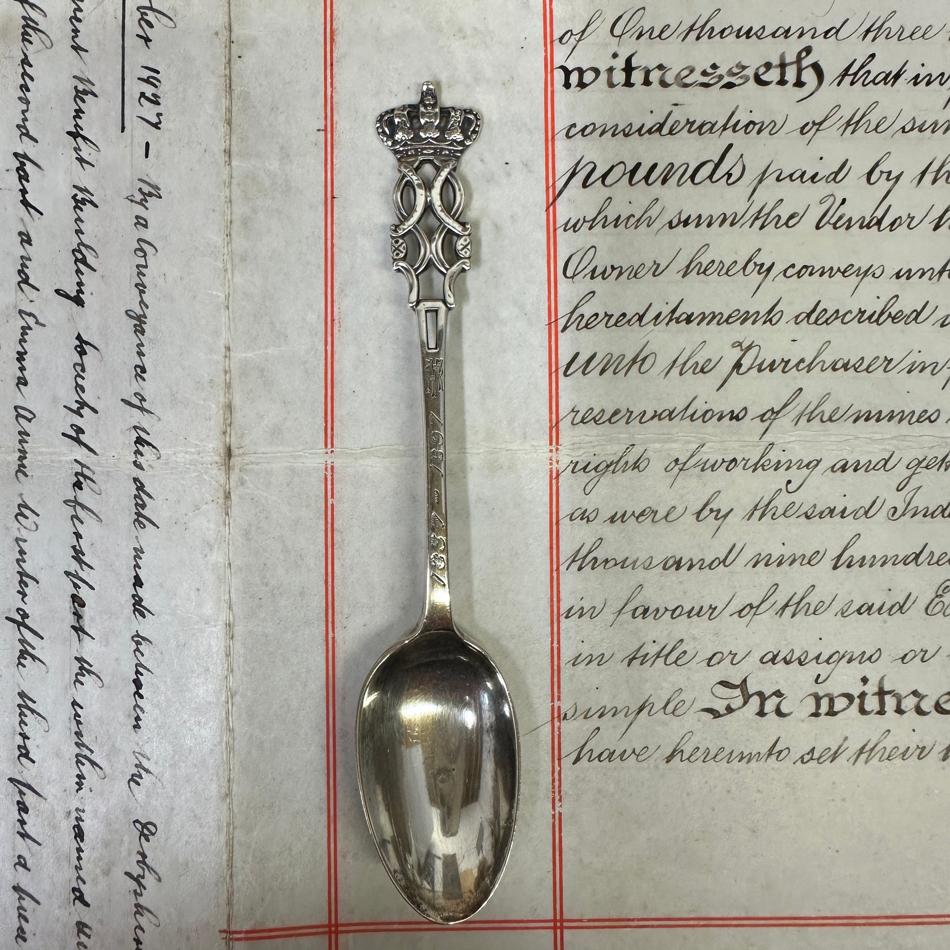 Victorian Sterling Silver Tea Spoon