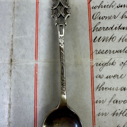 Victorian Sterling Silver Tea Spoon