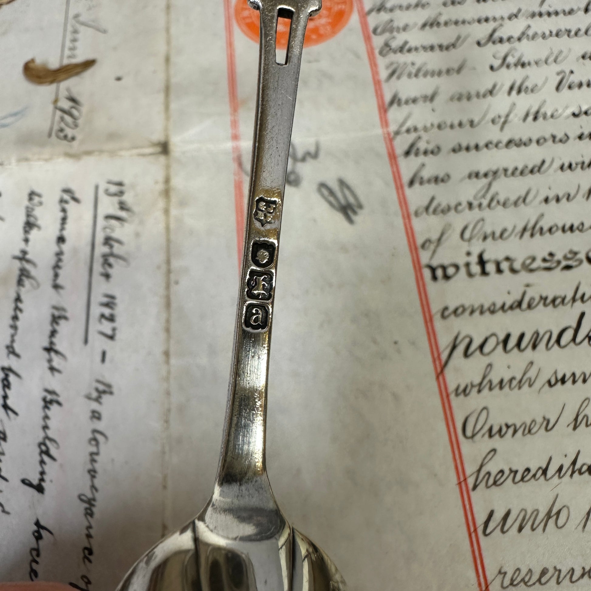 Victorian Sterling Silver Tea Spoon