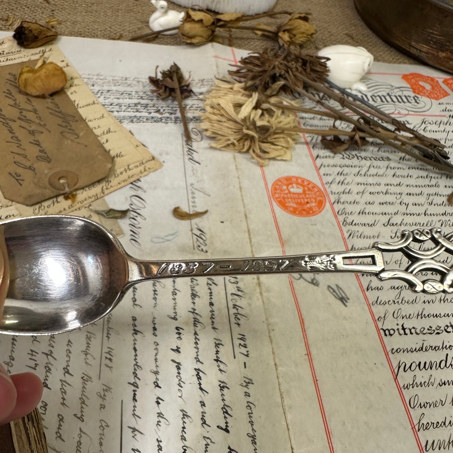 Victorian Sterling Silver Tea Spoon