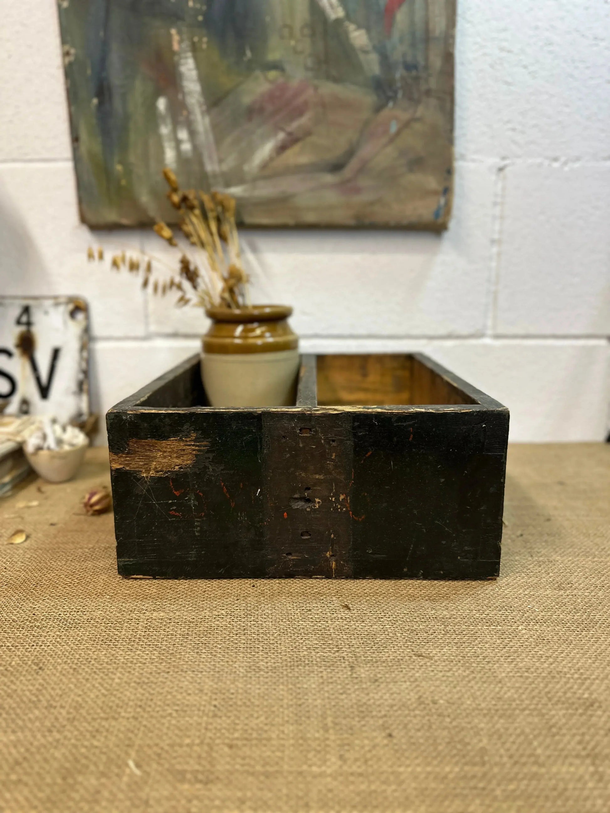 Wooden Crate Bottle Toy Box The Blind Mole