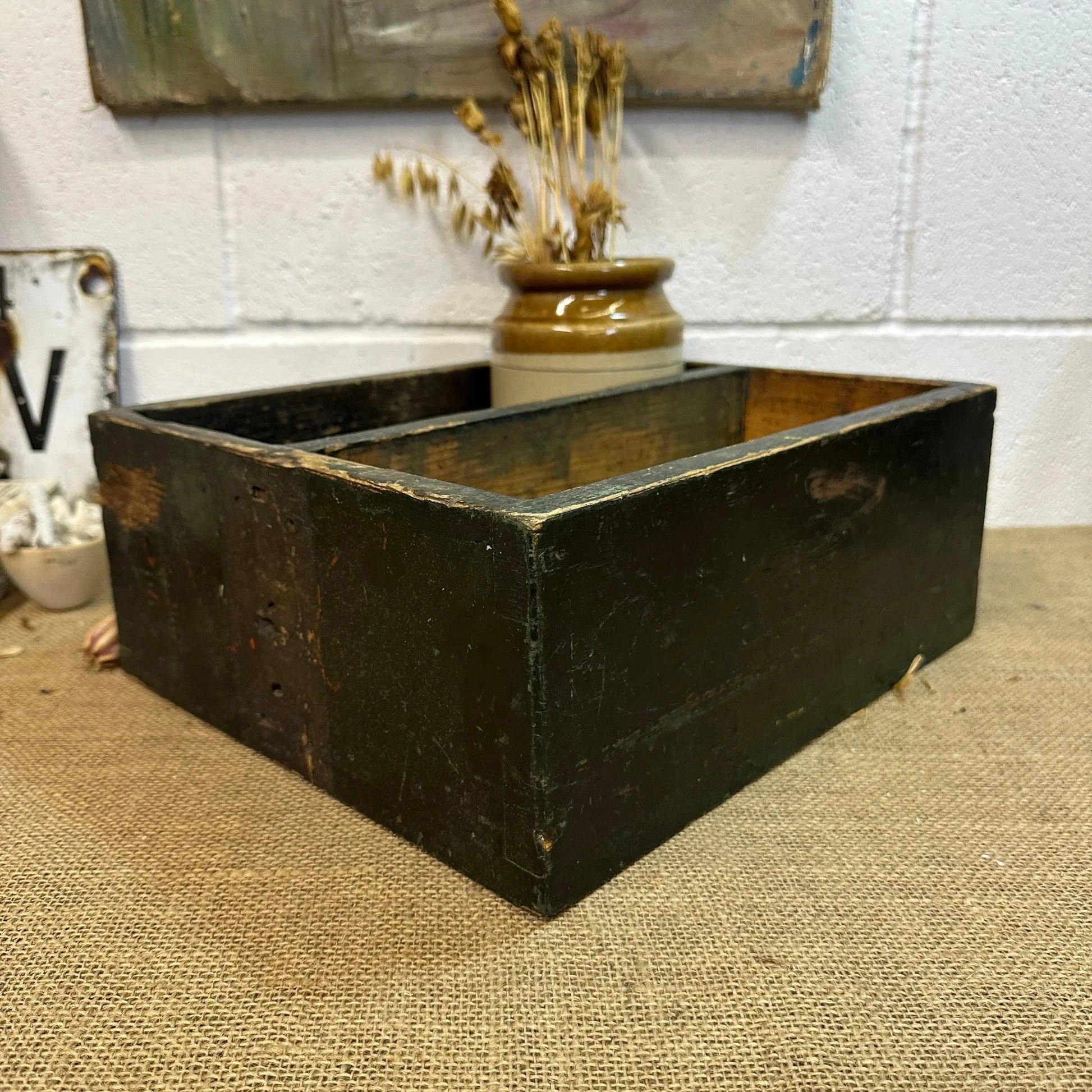 Wooden Crate Bottle Toy Box The Blind Mole