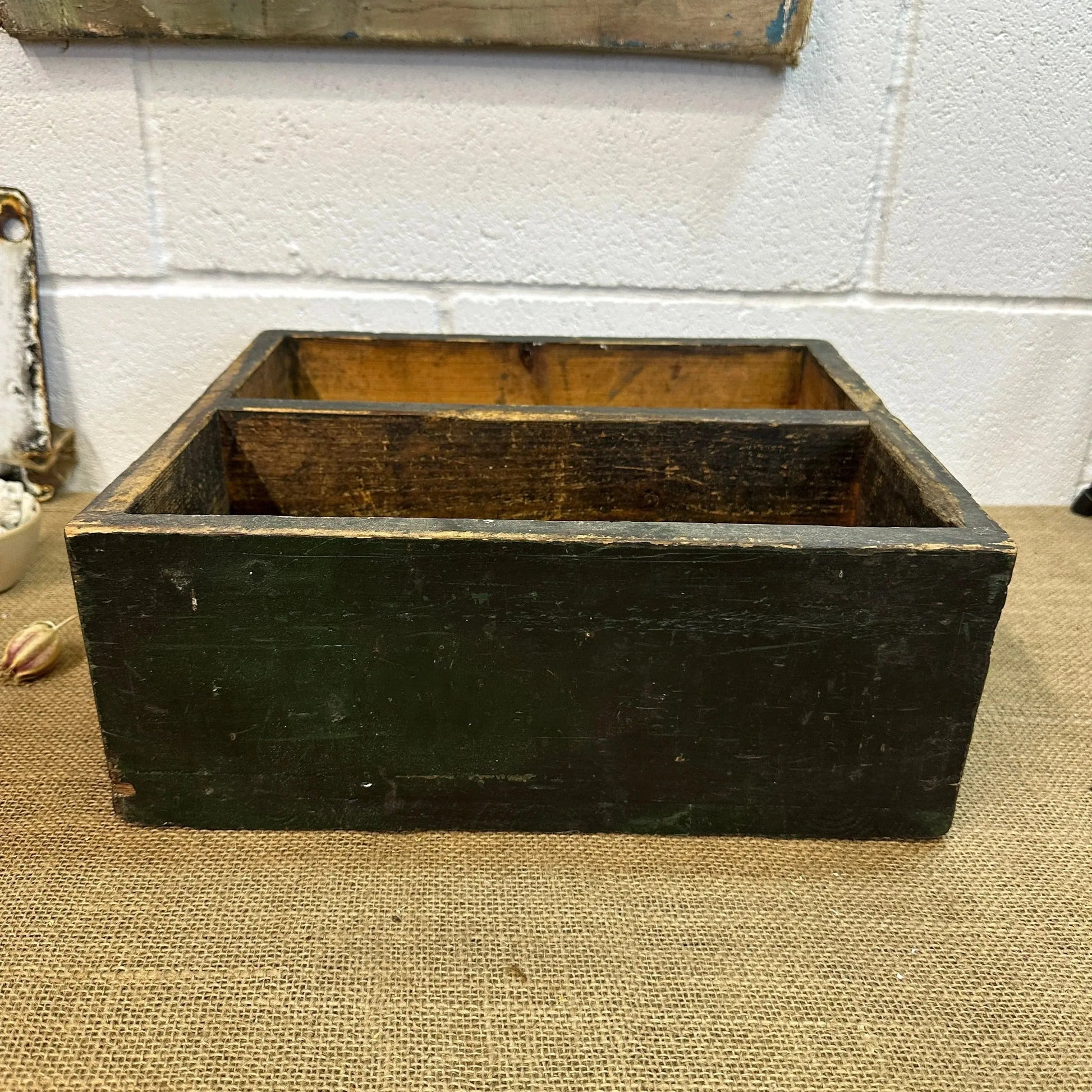 Wooden Crate Bottle Toy Box The Blind Mole