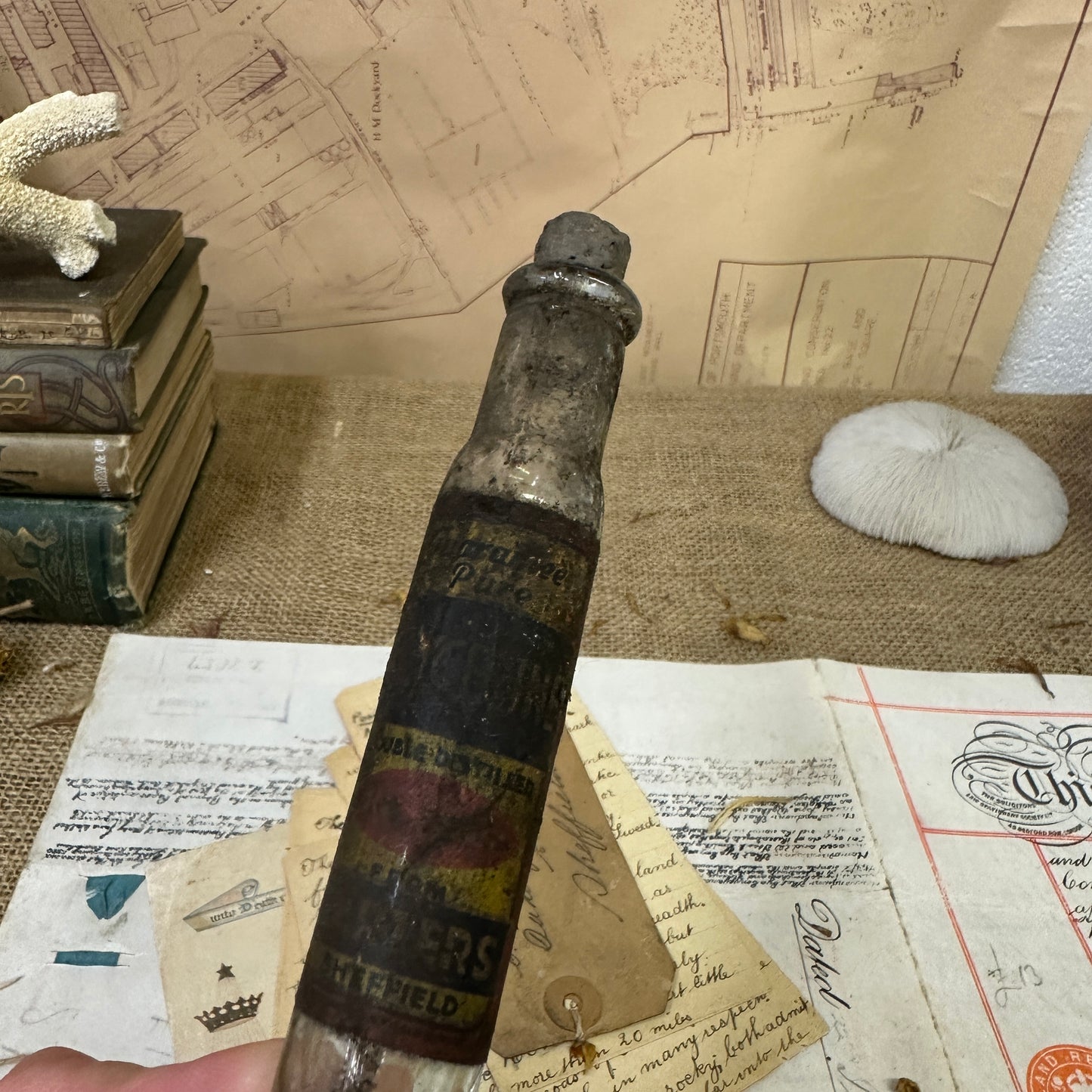 Vintage Apothecary Chemist Bottle