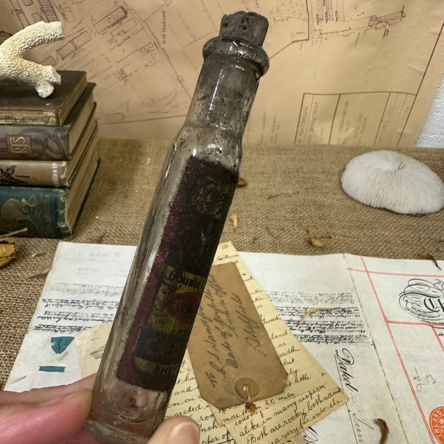 Vintage Apothecary Chemist Bottle