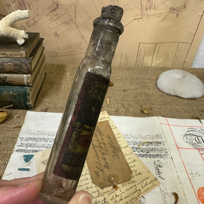 Vintage Apothecary Chemist Bottle