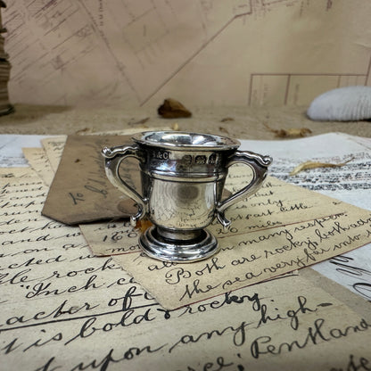 Edwardian Silver Tiny Trophy