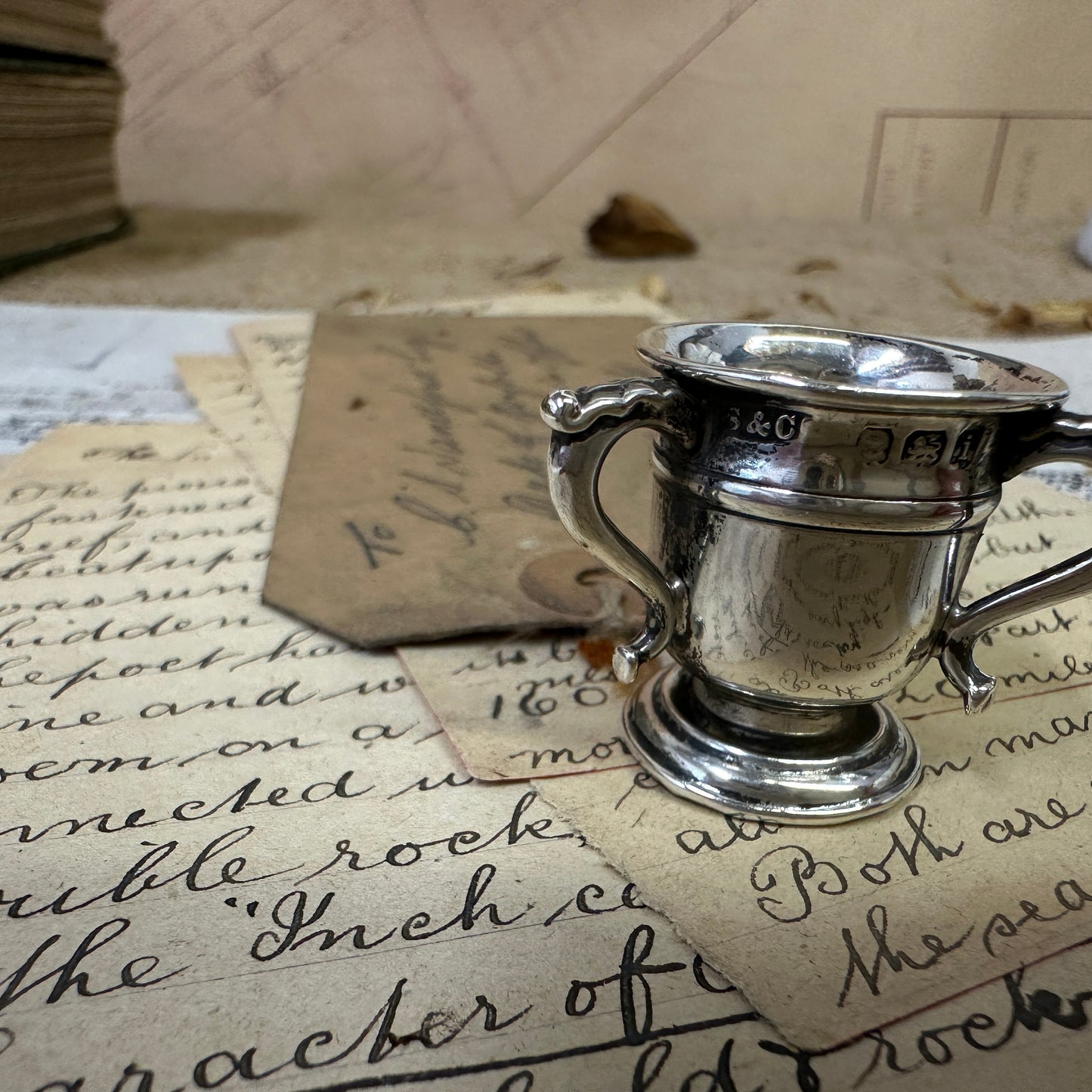 Edwardian Silver Tiny Trophy