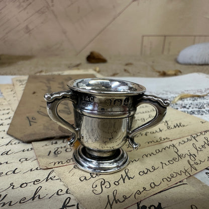 Edwardian Silver Tiny Trophy