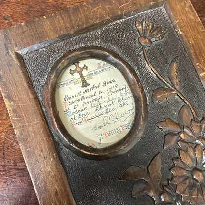 Wooden Picture Frame Panel The Blind Mole