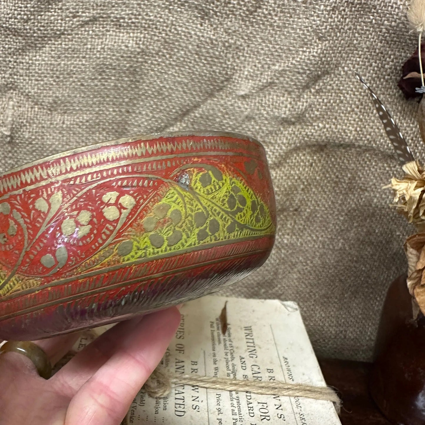 Mid-Century Arabian Trinket Dish The Blind Mole