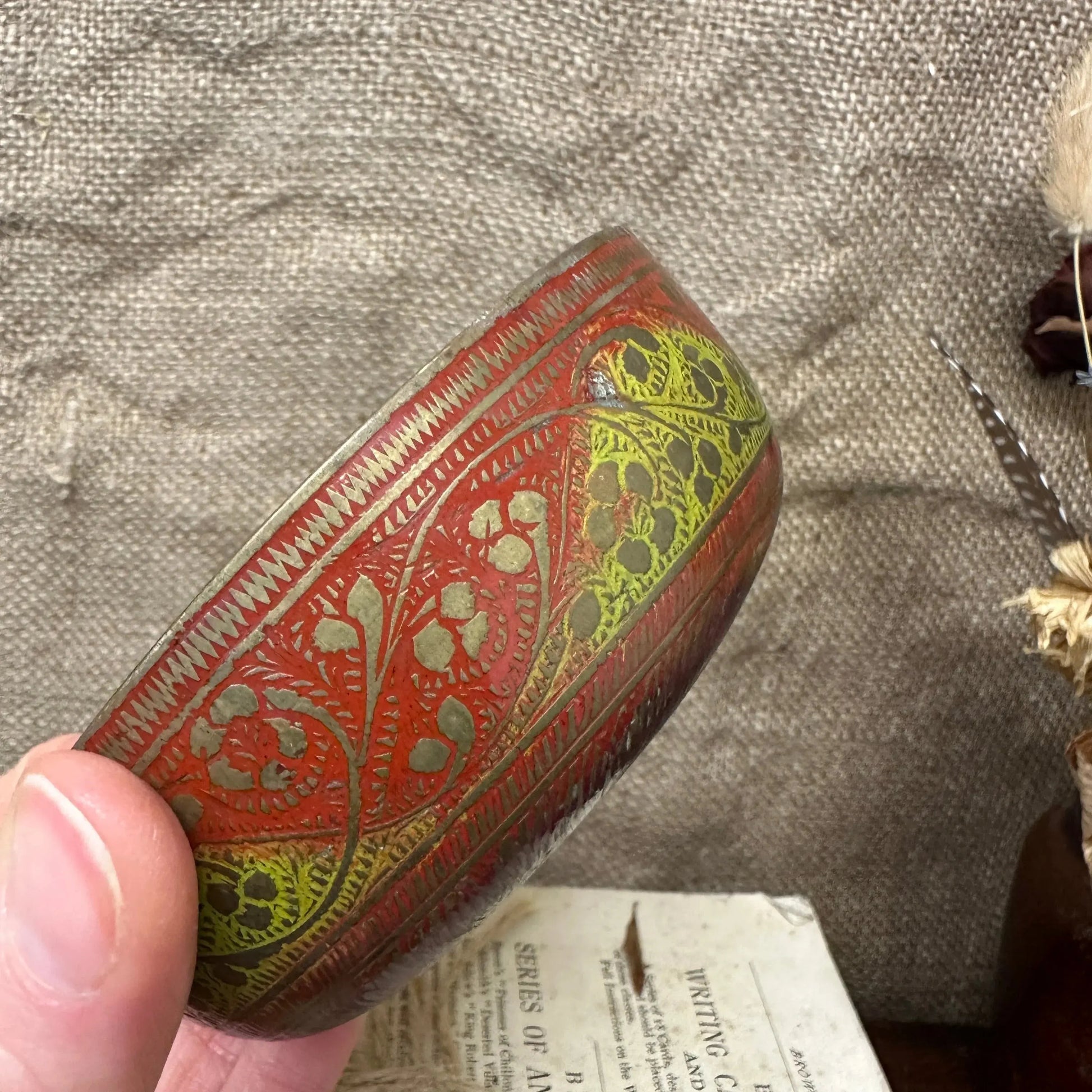 Mid-Century Arabian Trinket Dish The Blind Mole