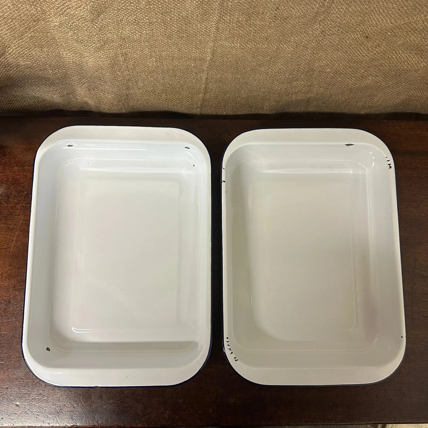 Enamel Roasting Developing Dish Trays The Blind Mole