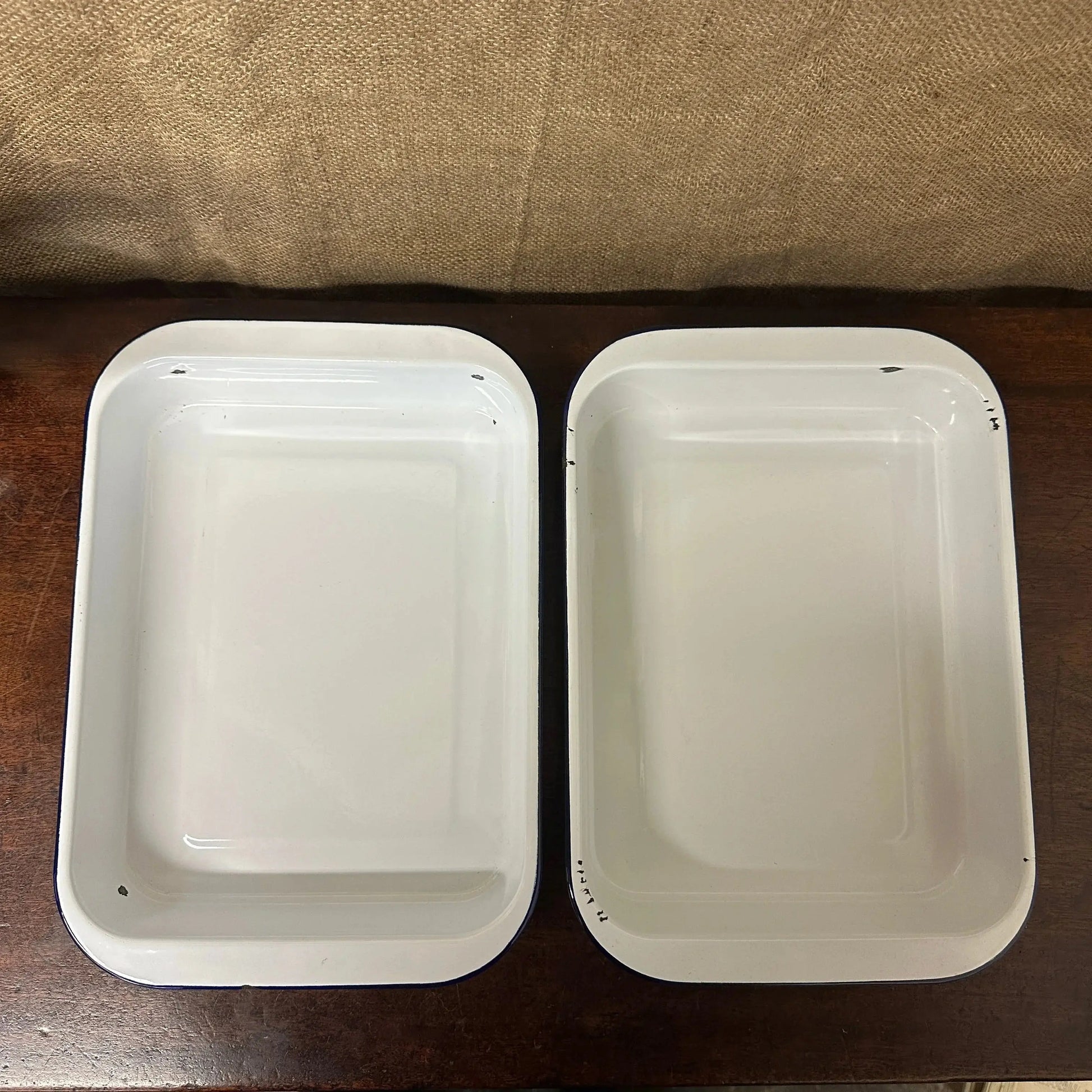 Enamel Roasting Developing Dish Trays The Blind Mole