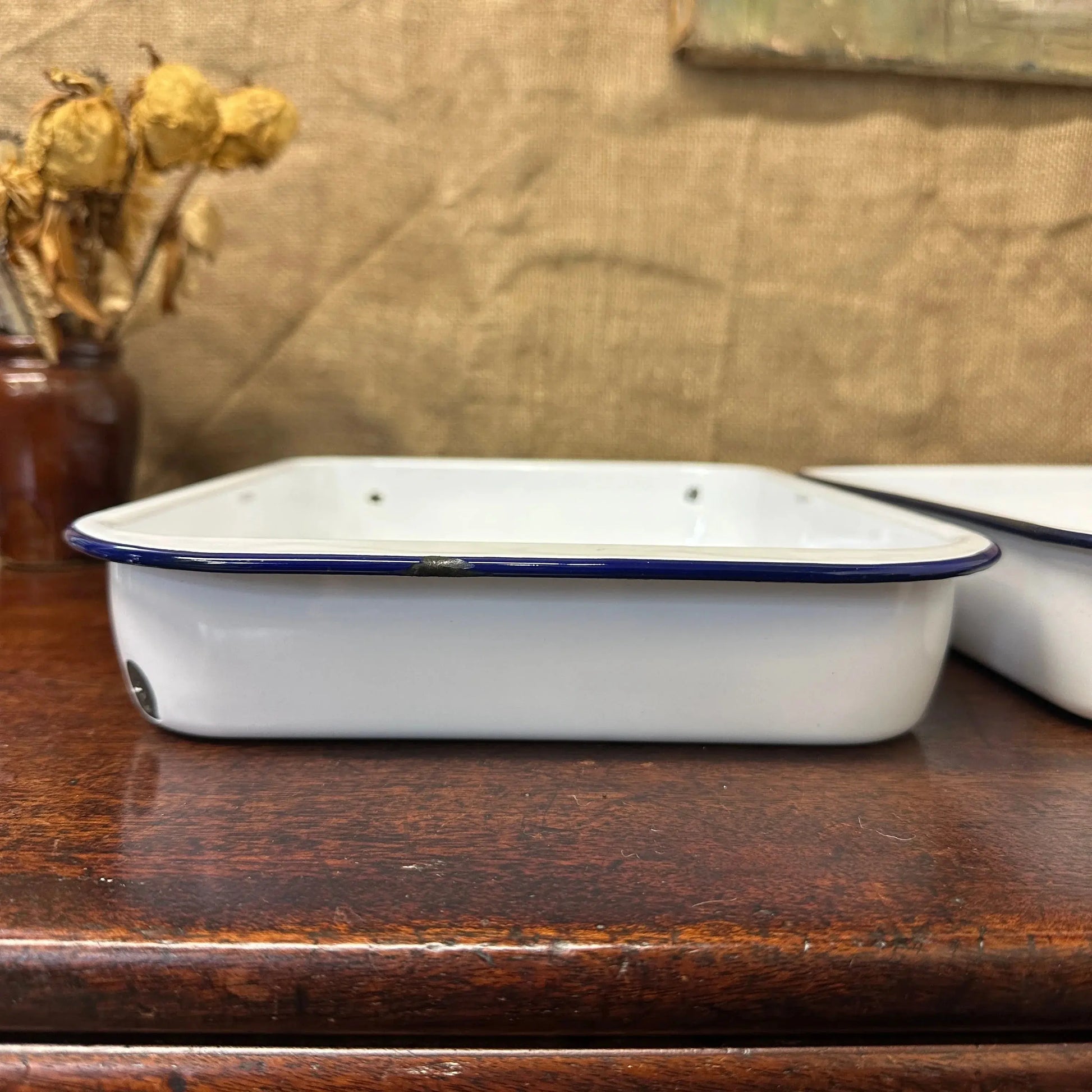 Enamel Roasting Developing Dish Trays The Blind Mole