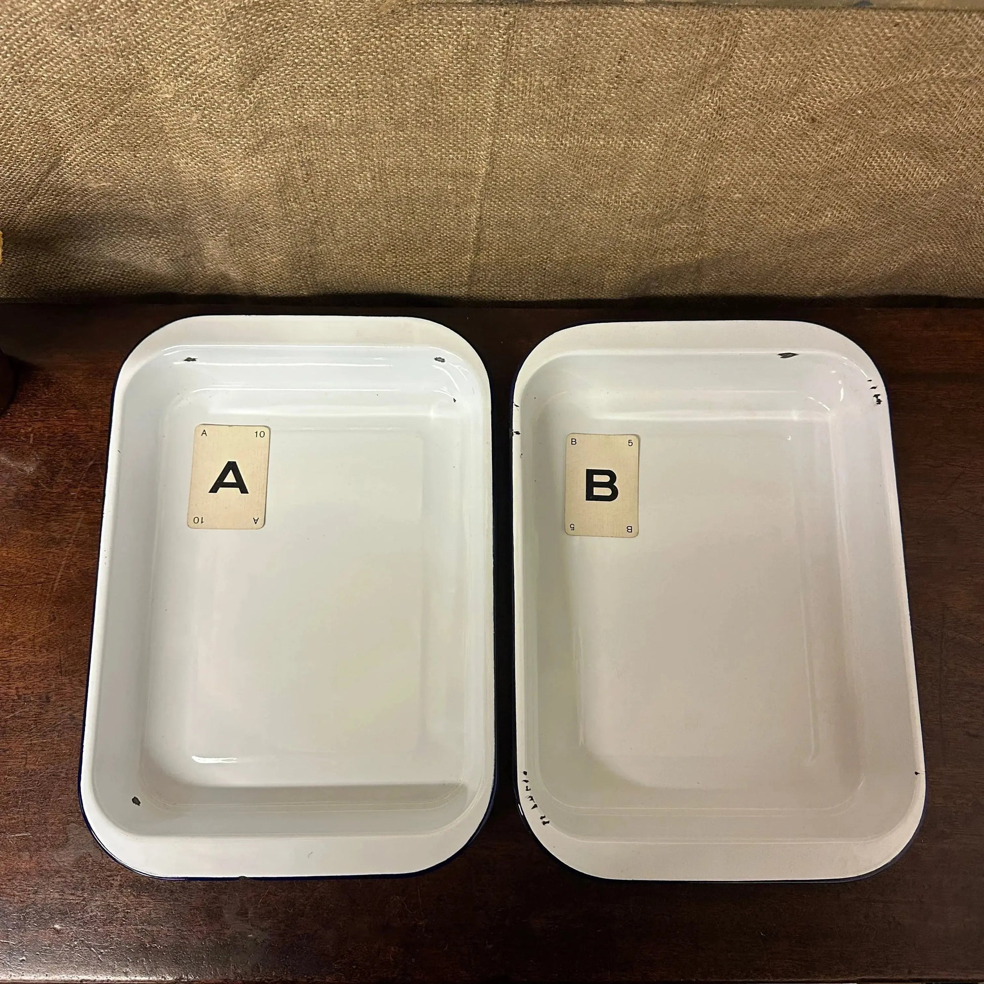 Enamel Roasting Developing Dish Trays The Blind Mole