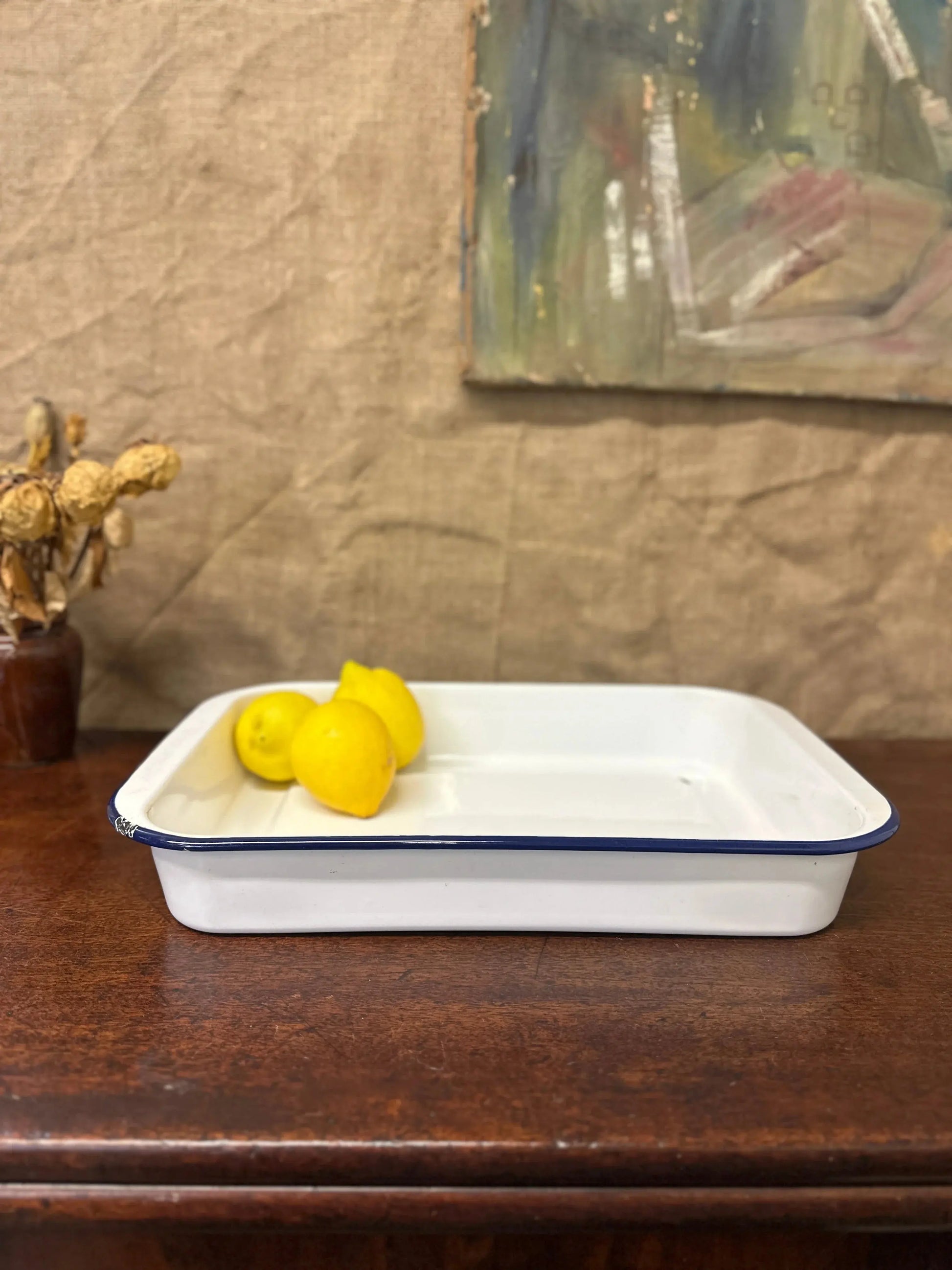 Enamel Roasting Developing Dish Tray The Blind Mole