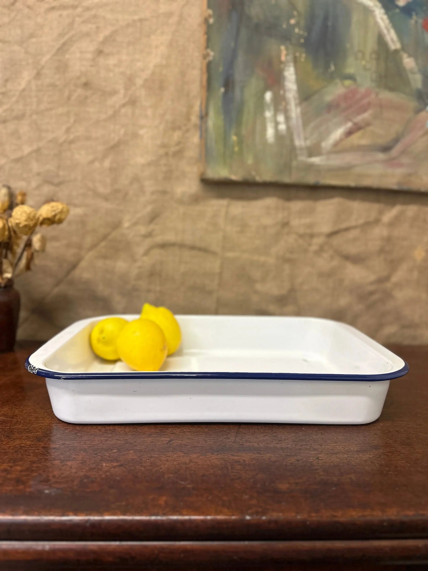 Enamel Roasting Developing Dish Tray The Blind Mole