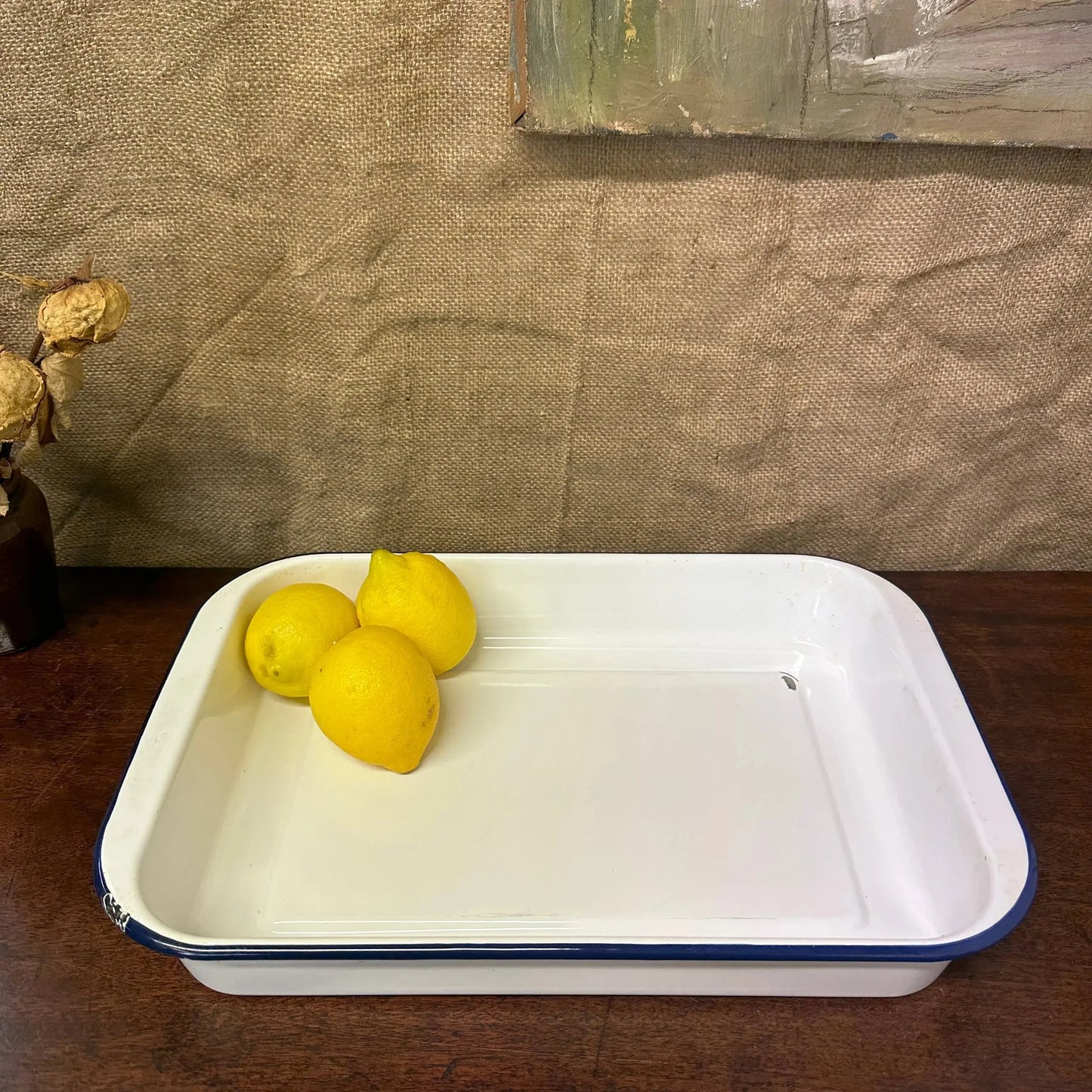 Enamel Roasting Developing Dish Tray The Blind Mole