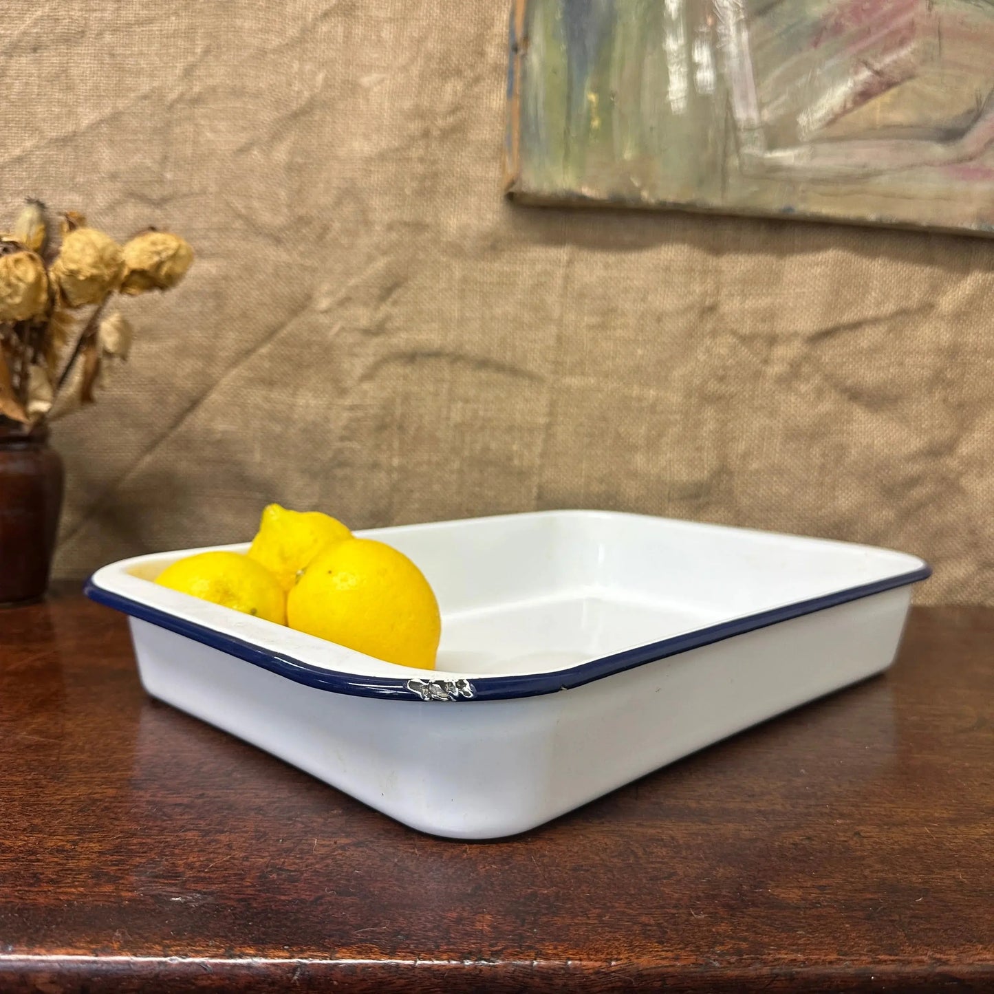 Enamel Roasting Developing Dish Tray The Blind Mole