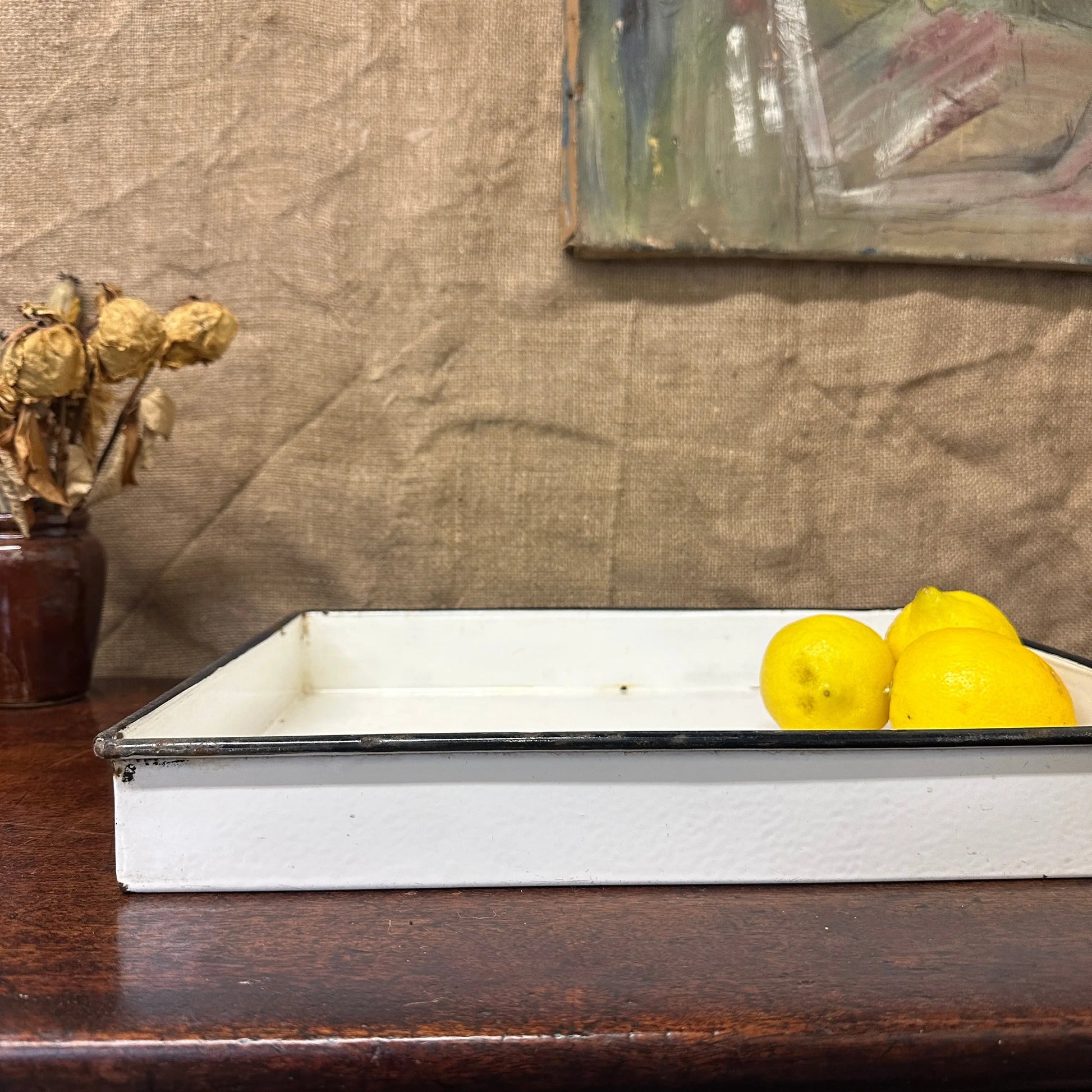 Enamel Roasting Developing Dish Tray The Blind Mole