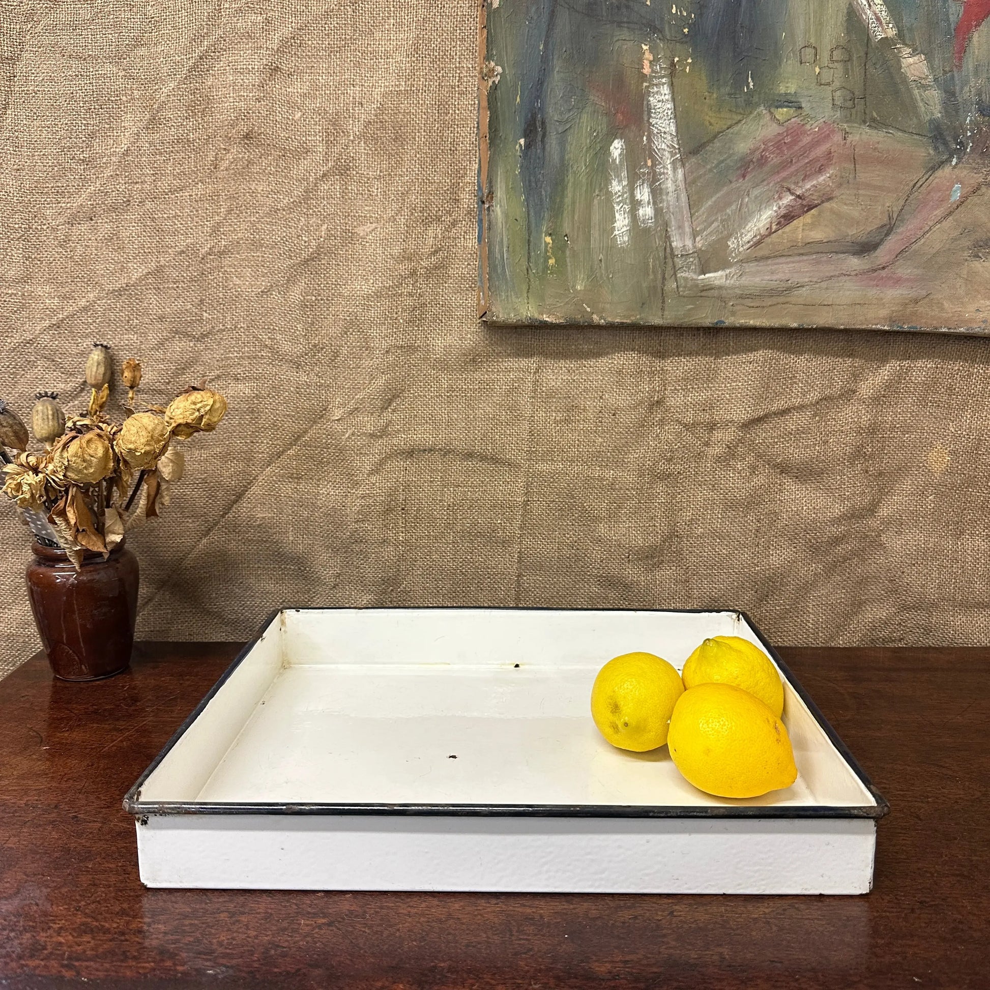 Enamel Roasting Developing Dish Tray The Blind Mole