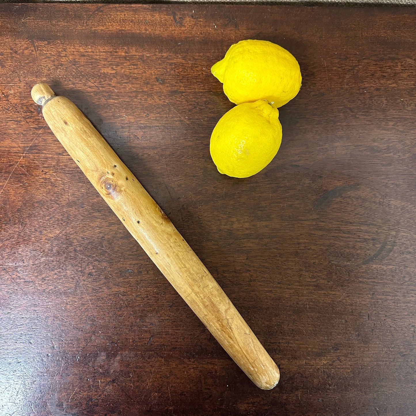 Antique French Rolling Pin The Blind Mole